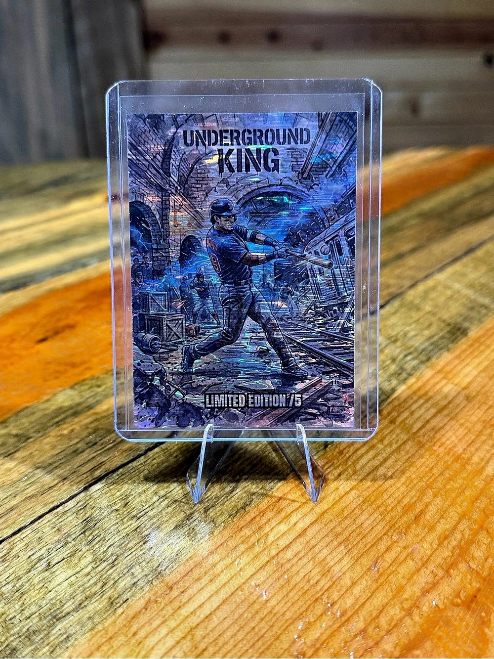 Custom Heat Gen 6 Underground King Limited Edition /5 Trading Cards